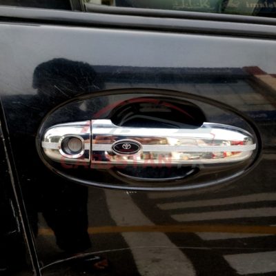 Toyota Vitz Chrome Door Handle Covers 2011-16