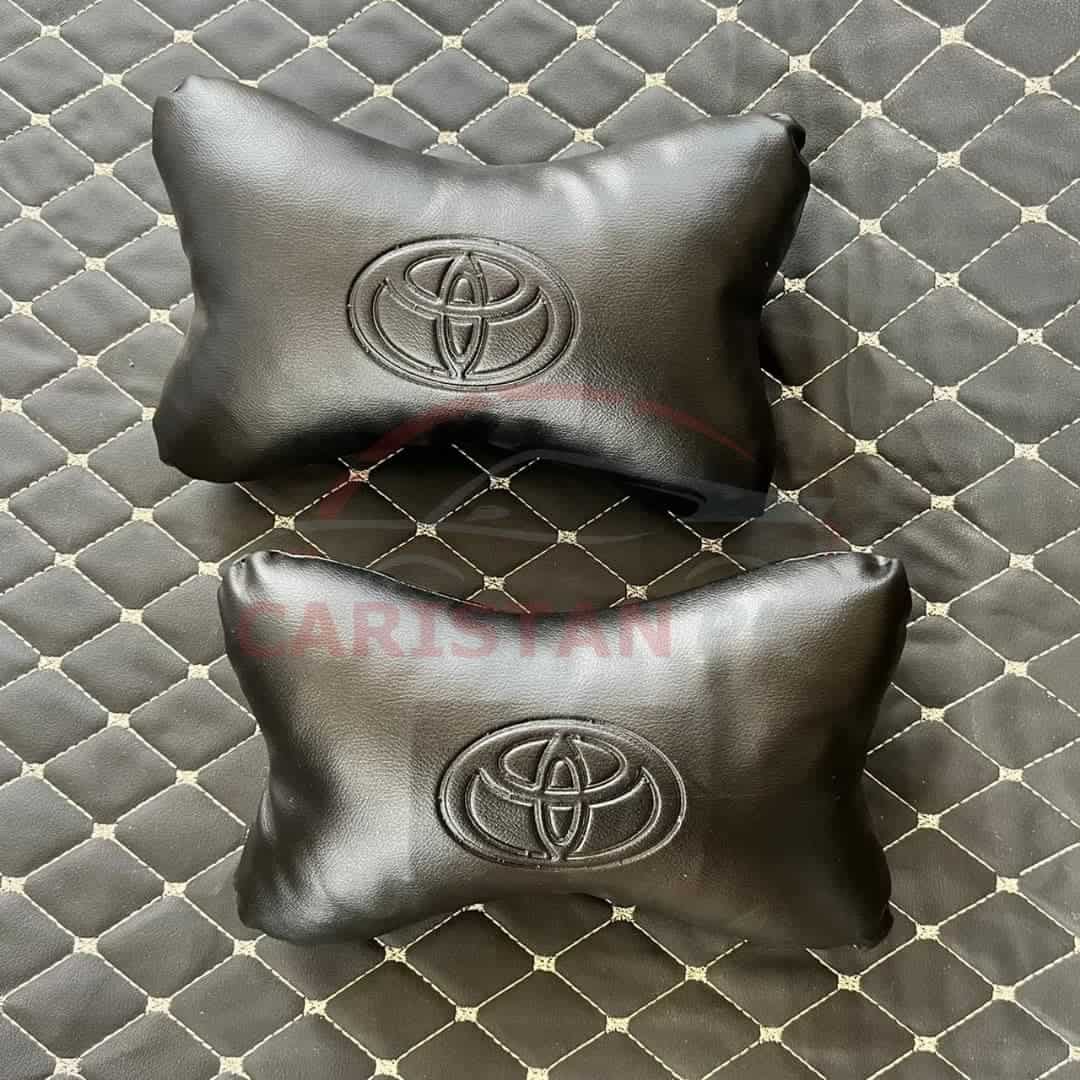 All Black Toyota Neck Rest Pillow