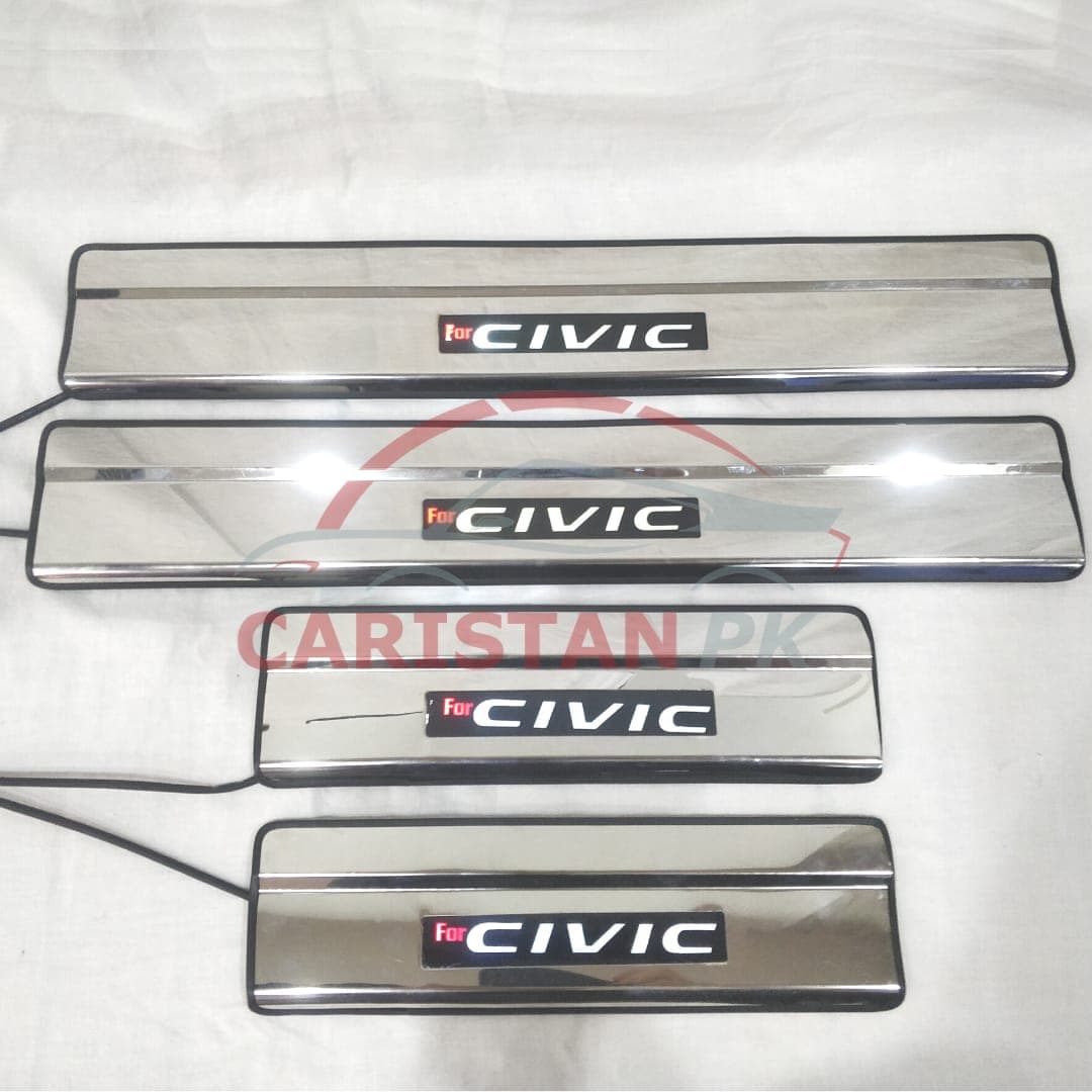 LED Sill Plates Honda Civic Reborn, Rebirth, Civic X