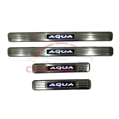 LED Scuff Plates For Toyota Aqua 2011-2022 Model