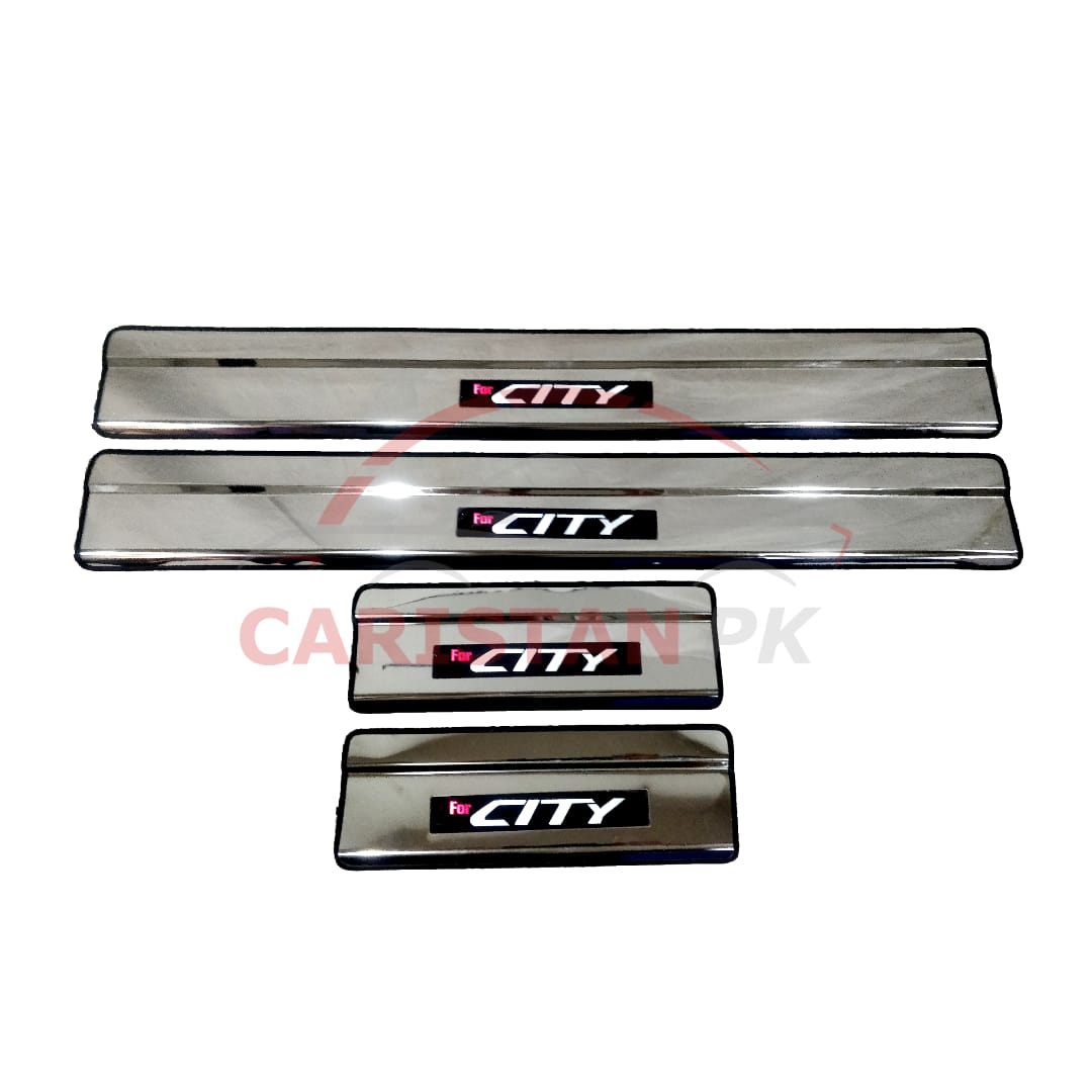 LED Sill Plates Honda City 2009-21