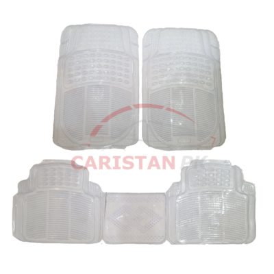 Universal Transparent Silicone Floor Mats 3 Piece