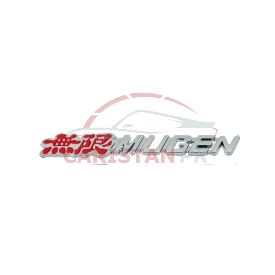 Mugen Car Emblem Red