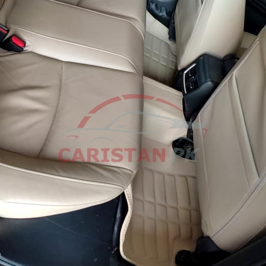 Honda Civic 5D Floor Mats Beige 2016-21