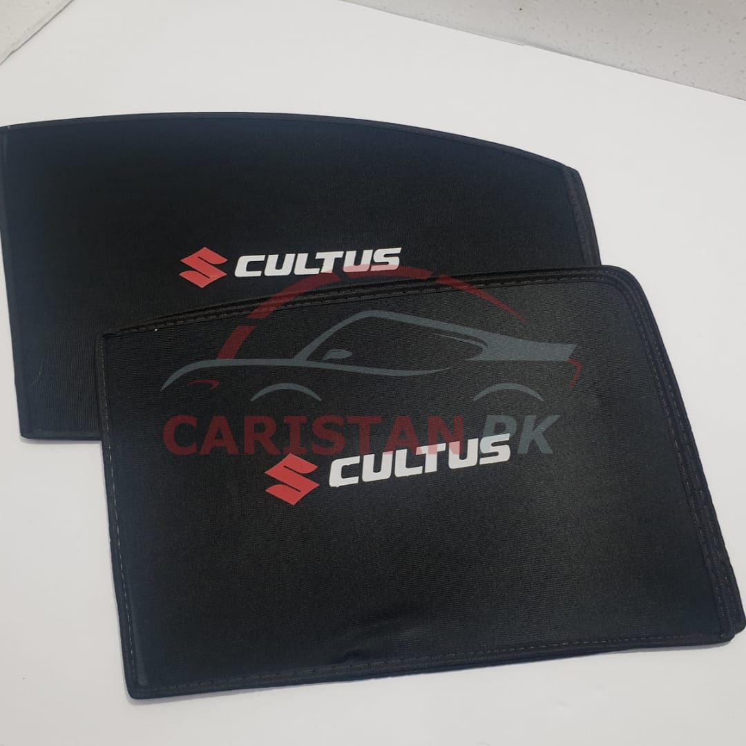 Suzuki Cultus Sunshades With Logo 2017-23