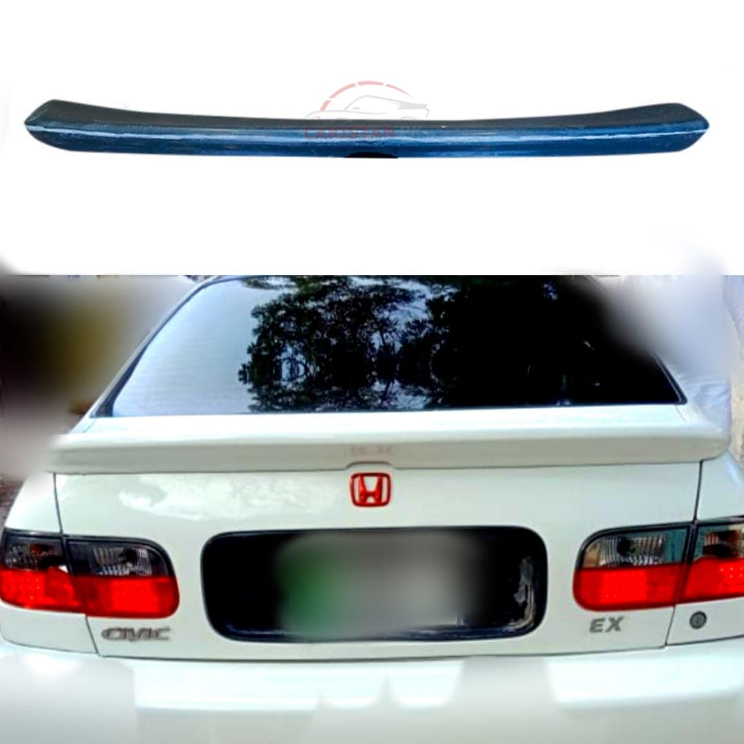 Unpainted Honda Civic Dolphin Duck Tail Trunk Spoiler