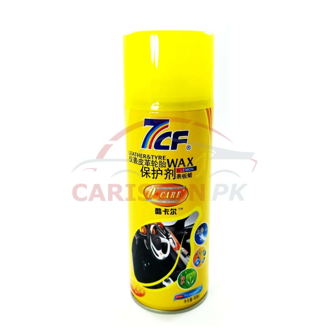 7CF Leather And Tyre Wax Lemon 450ML