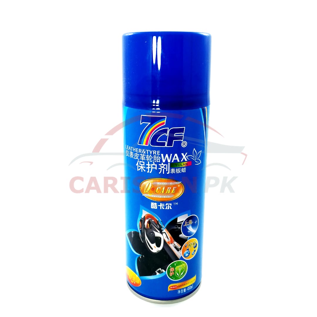 7CF Dashboard Leather And Tyre Wax Yulan 450ML