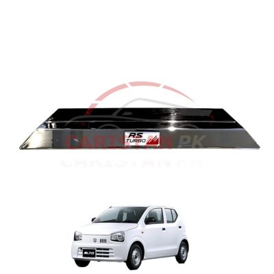 Suzuki Alto Chrome Rear Bumper Protector RS Style 2017-23