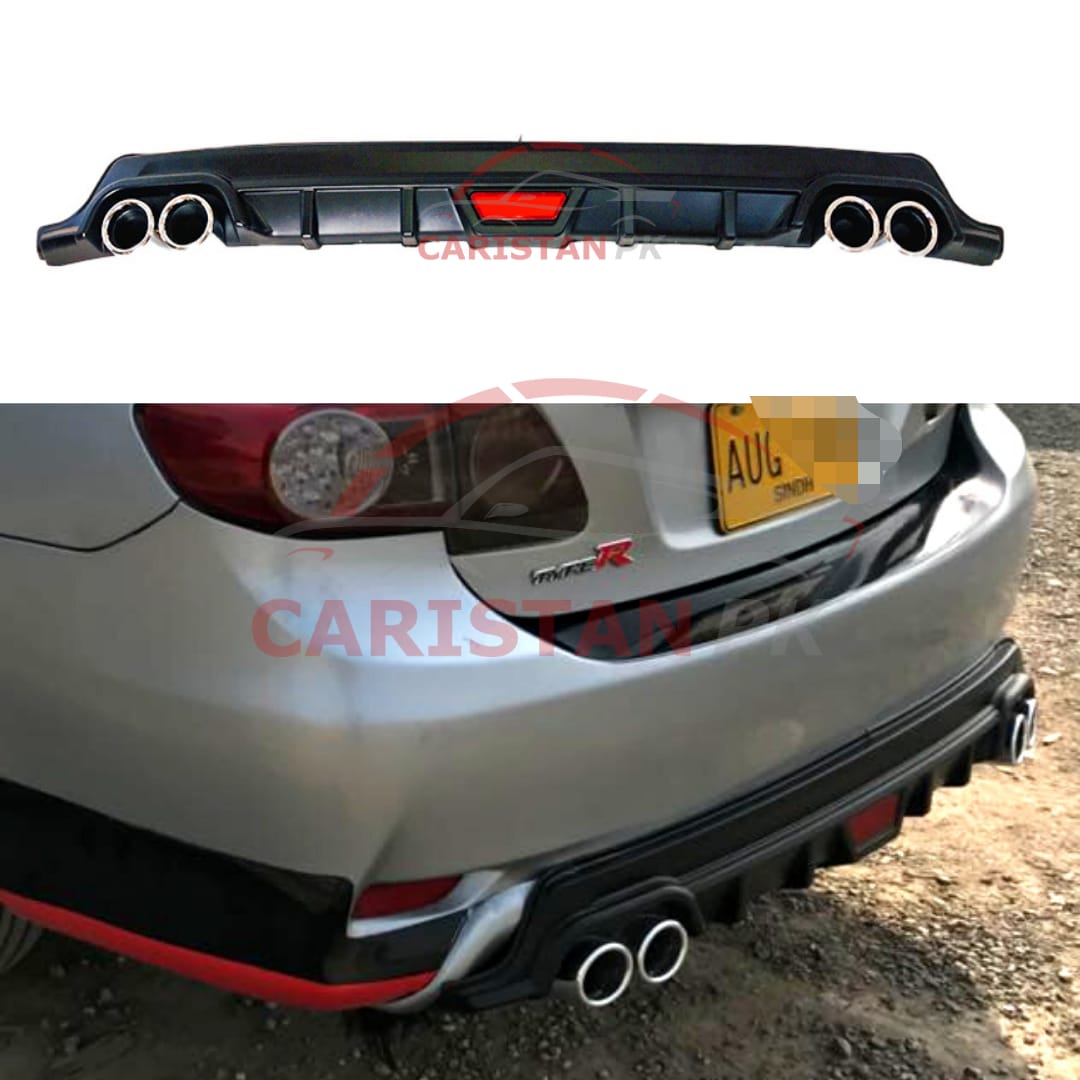 Kantara Style Universal Bumper Diffuser All Black