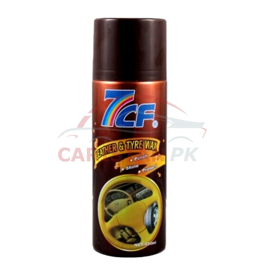 7CF Dashboard Leather And Tyre Wax 450ML