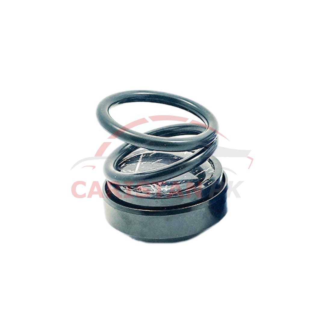 Spiral Double Ring Rotating Solar Fragrance Black