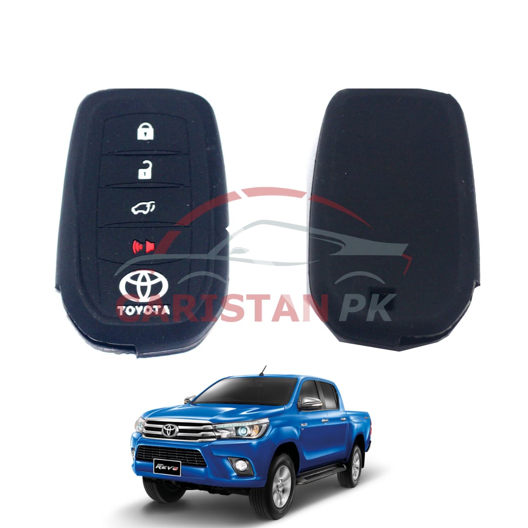 Toyota Hilux Revo Push Start Silicone PVC Key Cover