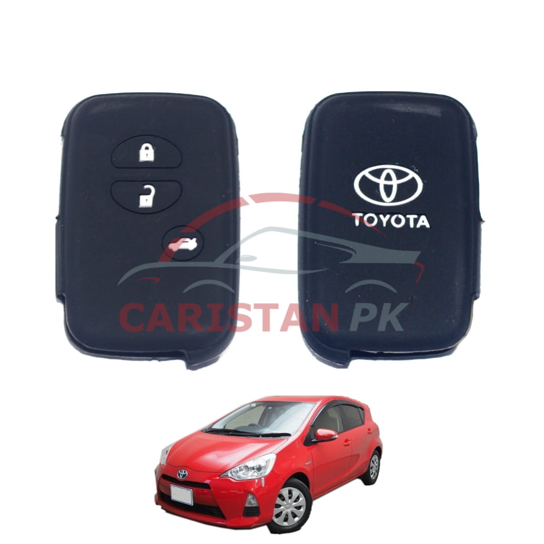 Toyota Aqua Silicone PVC Key Cover 2011-16 Model