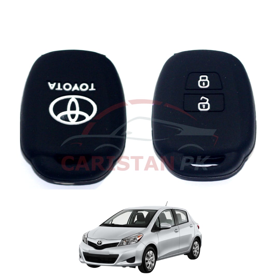 Toyota Vitz Silicone PVC Key Cover 2011-23