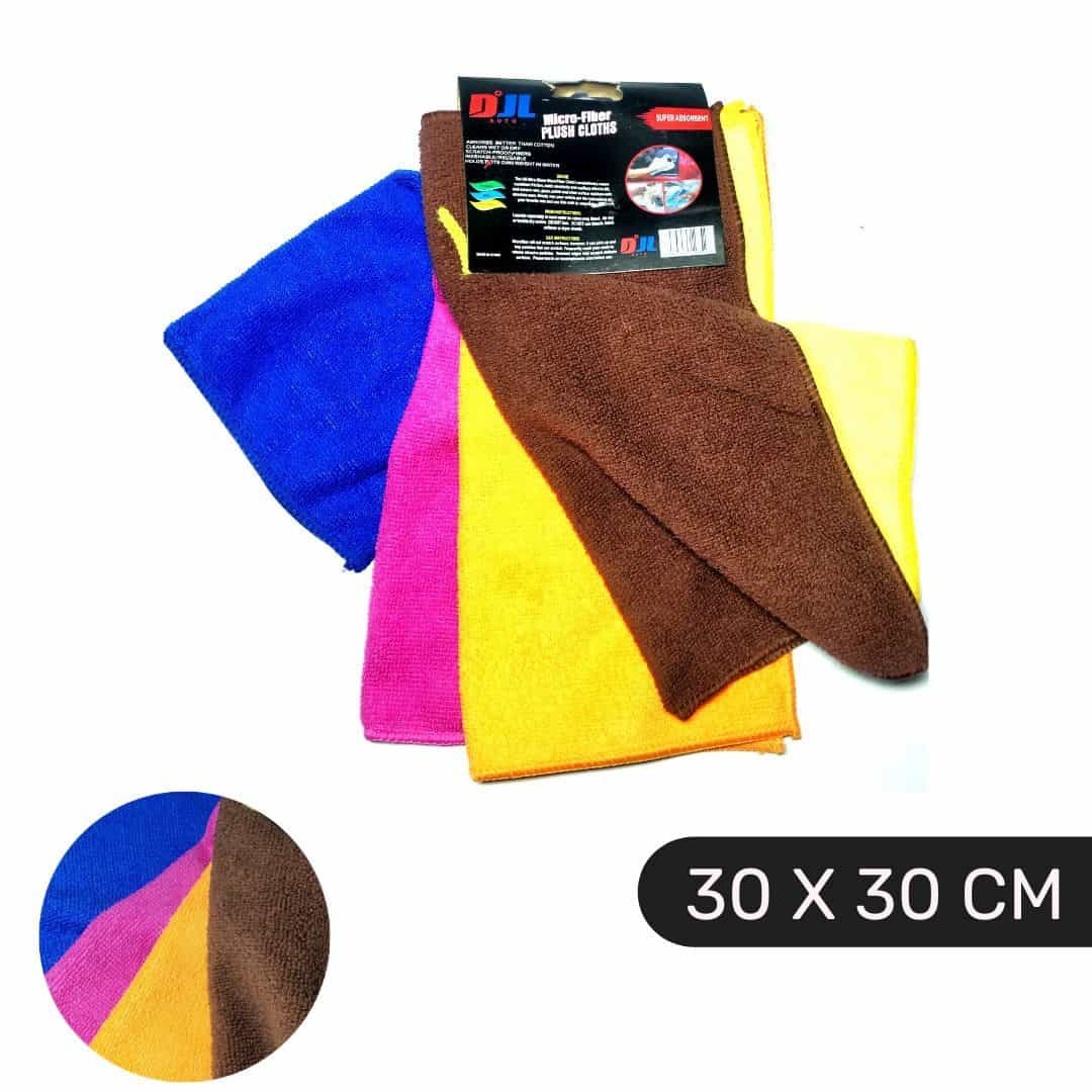 Microfiber Plush Cloths Pack of 5