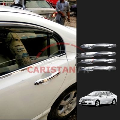 Honda Civic Reborn Chrome Door Handle Covers