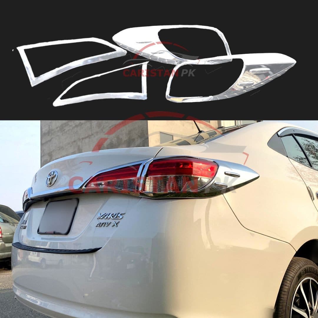 Toyota Yaris Back Light Chrome Cover