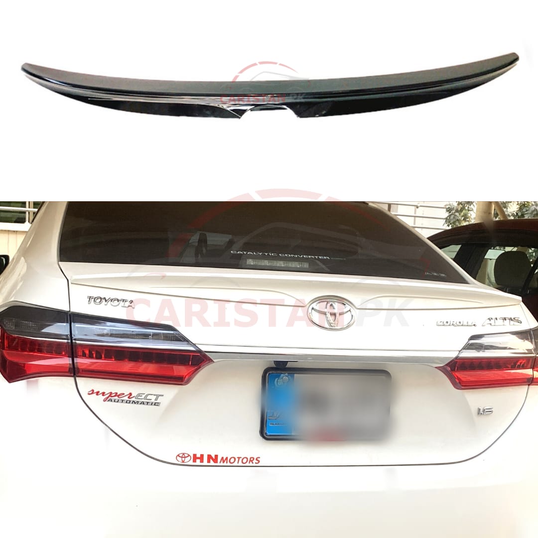 Unpainted Toyota Corolla ABS Plastic Trunk Spoiler 2014-23 1