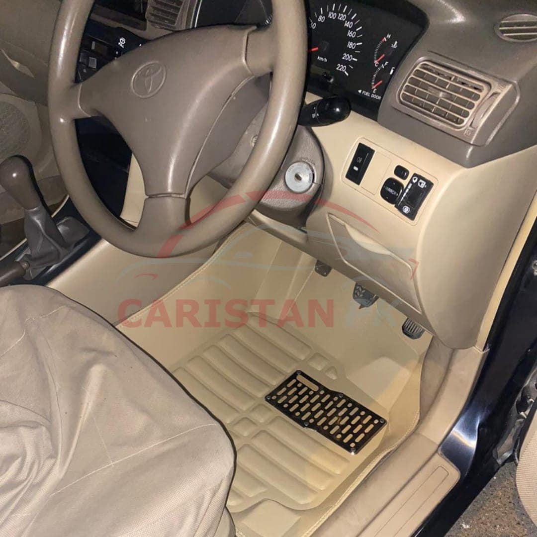 Toyota Corolla 5D Floor Mats Beige 2002-08