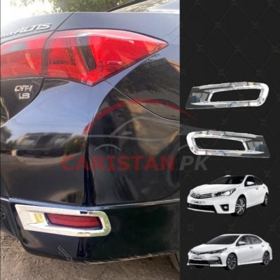 Toyota Corolla Chrome Reflector Lamp Cover 2014-21