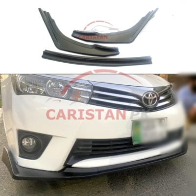 Toyota Corolla Front Bumper Splitter Matt Black 2014-16