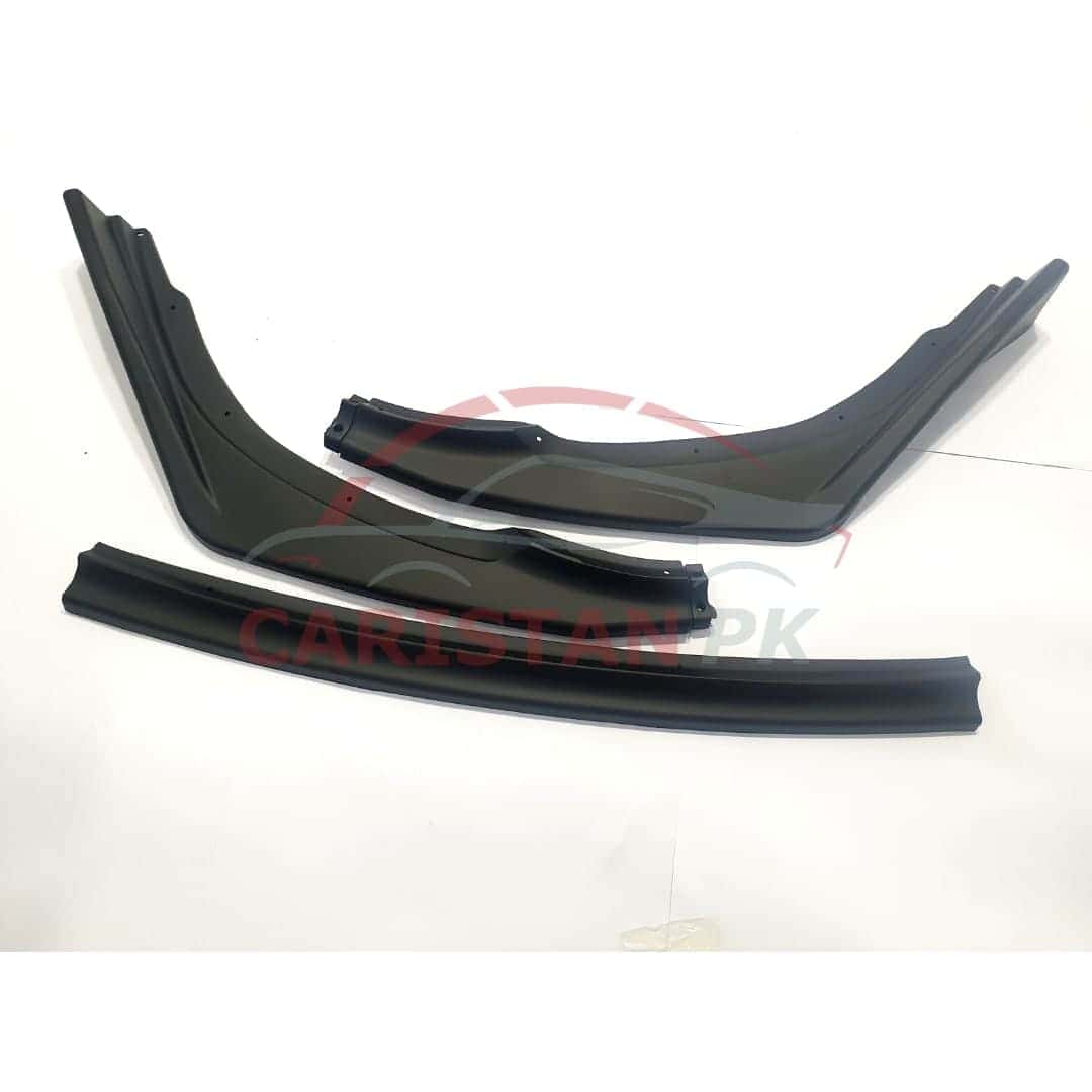 Toyota Corolla Front Bumper Splitter Matt Black 2014-16