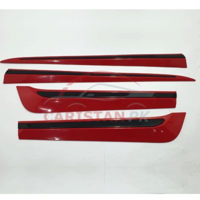 Toyota Corolla Door Moulding With Red Body Plastic 2014-23