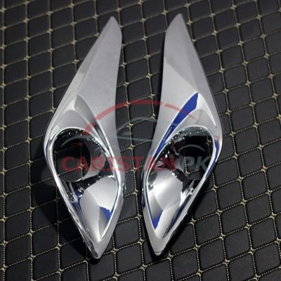 Toyota Yaris Front Fog Light Chrome Housing