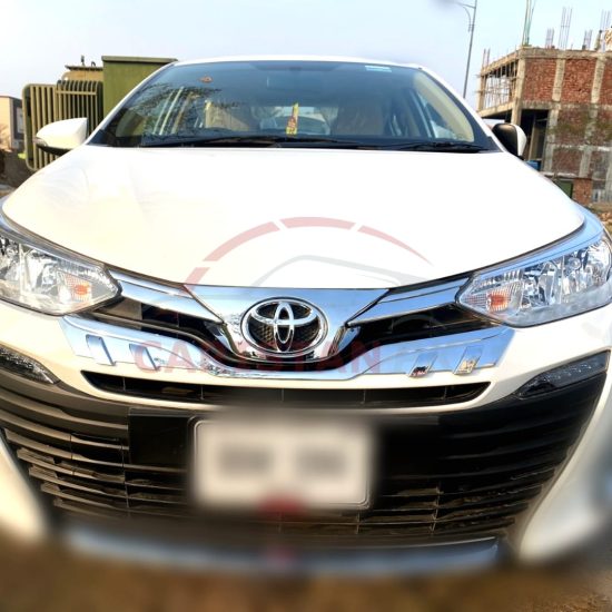 Toyota Yaris Front Complete Chrome Grille 2