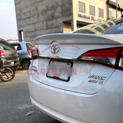 Unpainted Toyota Yaris Trunk Spoiler