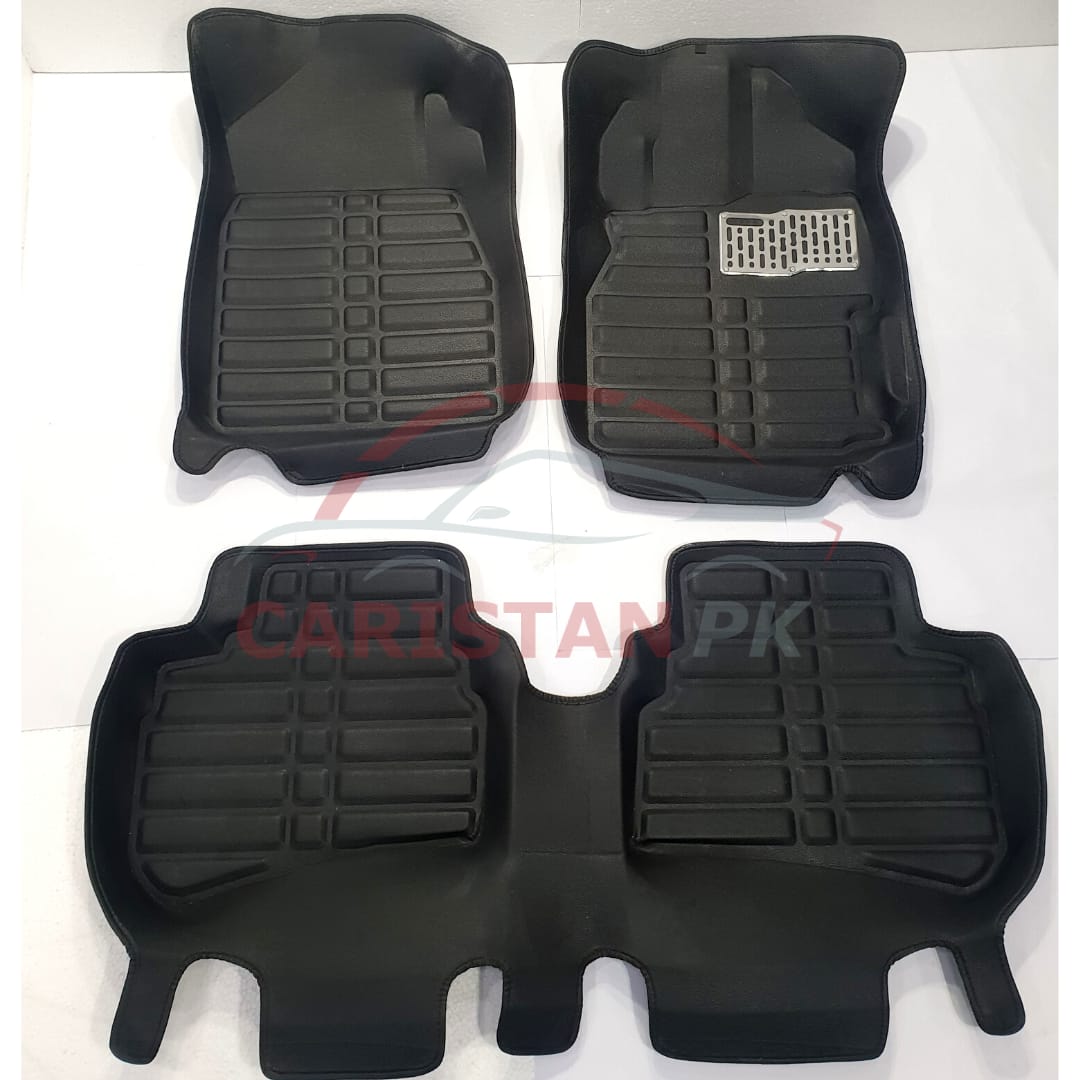 Honda BRV 5D Floor Mats Black 4 Piece Set