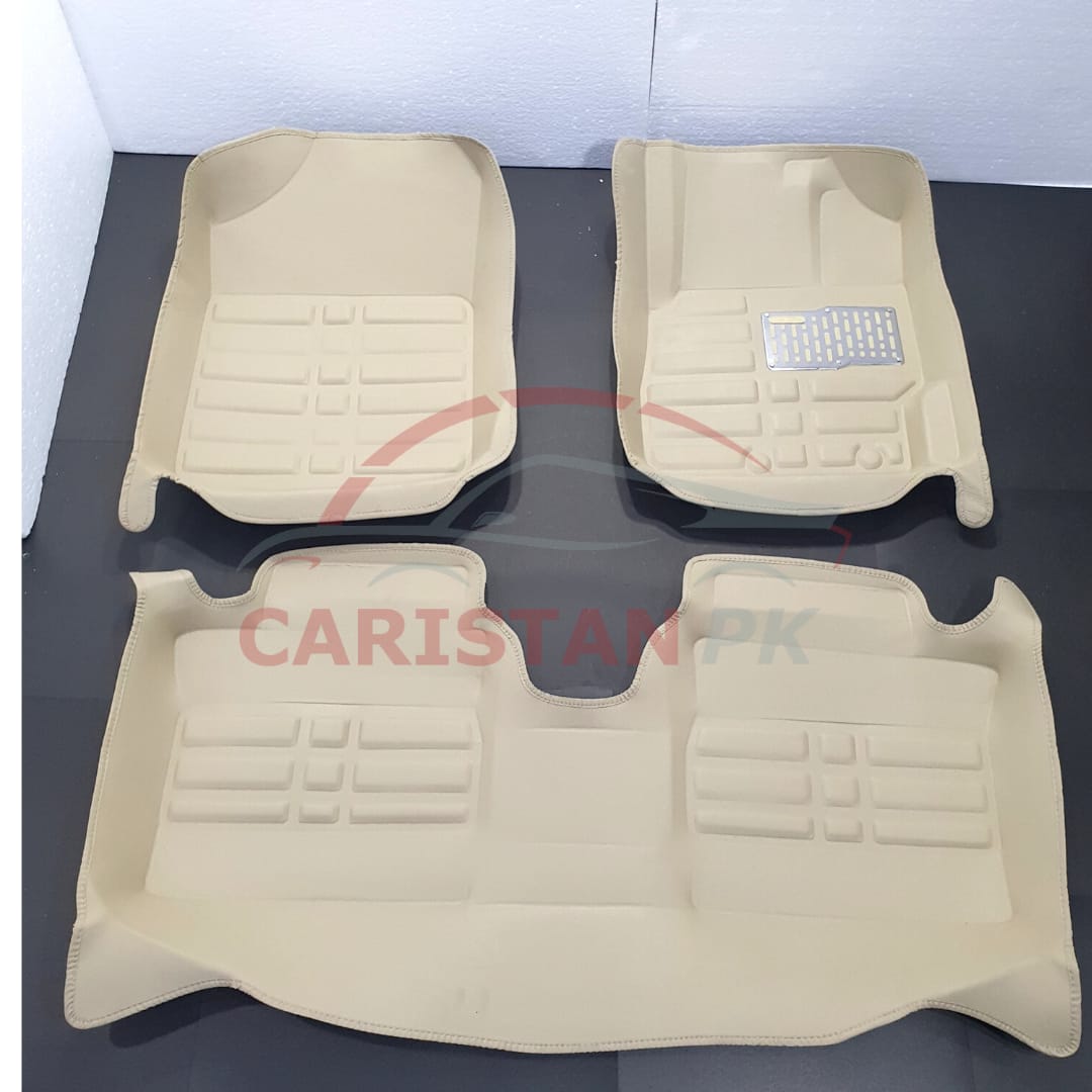 Toyota Yaris 5D Floor Mats Beige