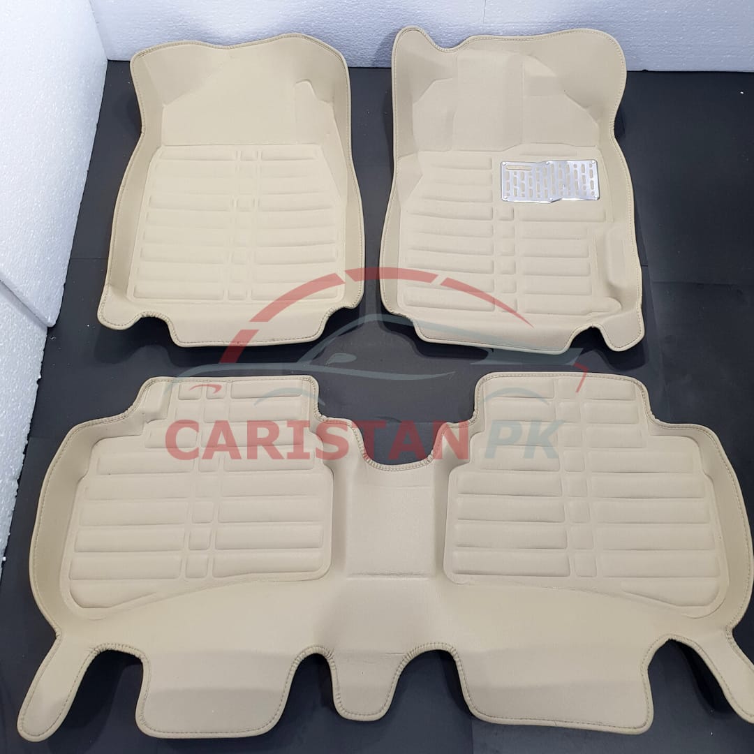 Honda BRV 5D Floor Mats Beige 4 Piece Set