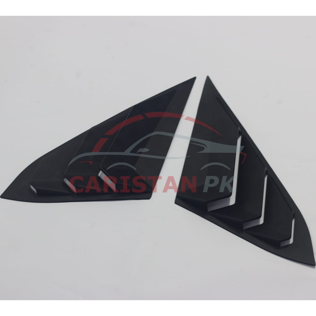 Honda Civic Window Quarter Glass Evo Cover Vent Set 2016-21