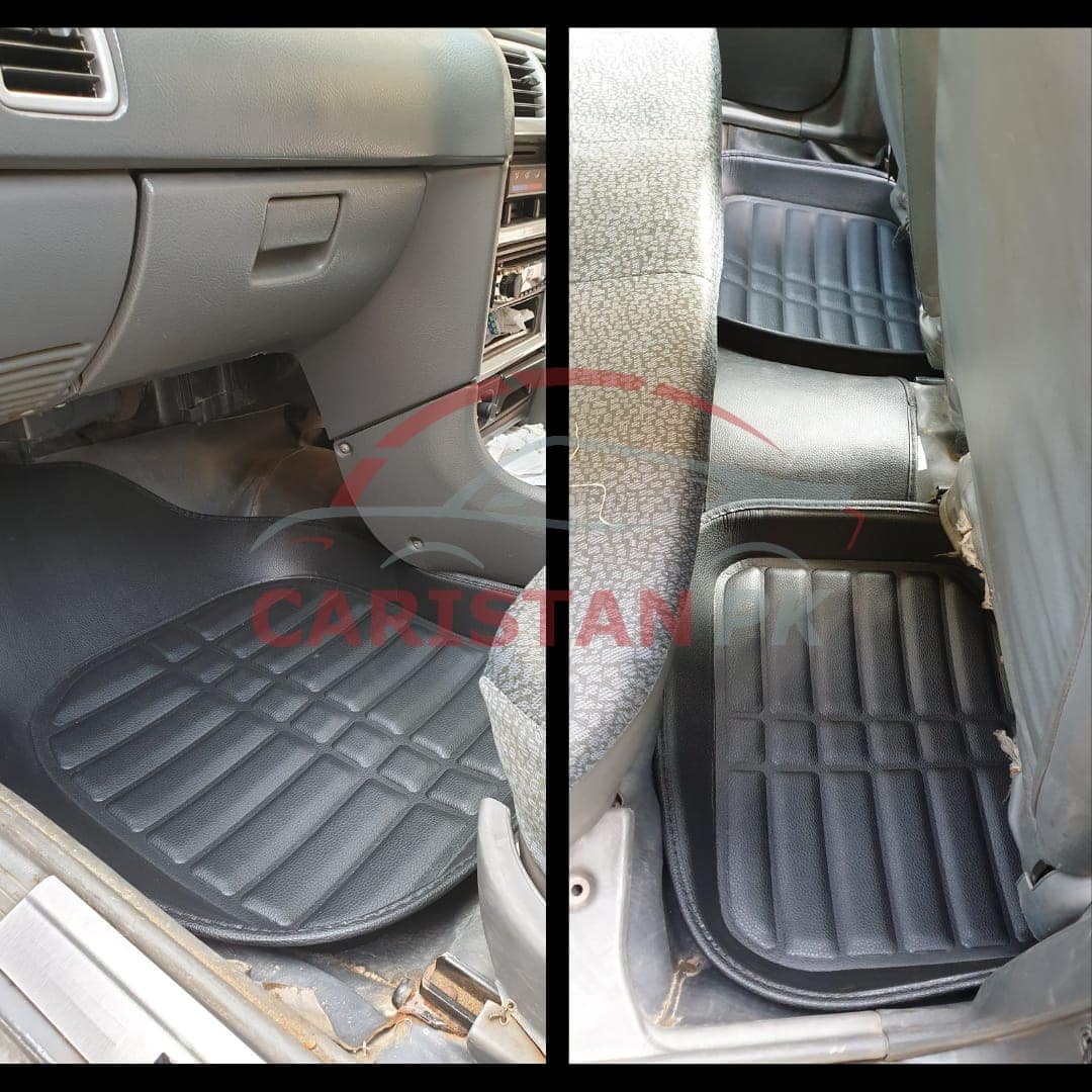 Universal 5D Floor Mats Black 5 piece