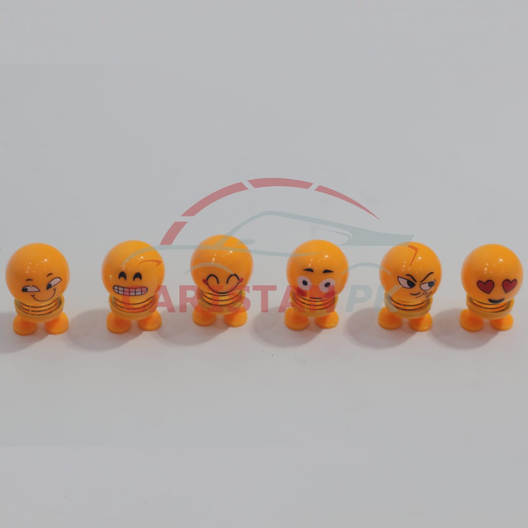 Pack Of 6 Dancing Spring Emoji For Dashboard Small