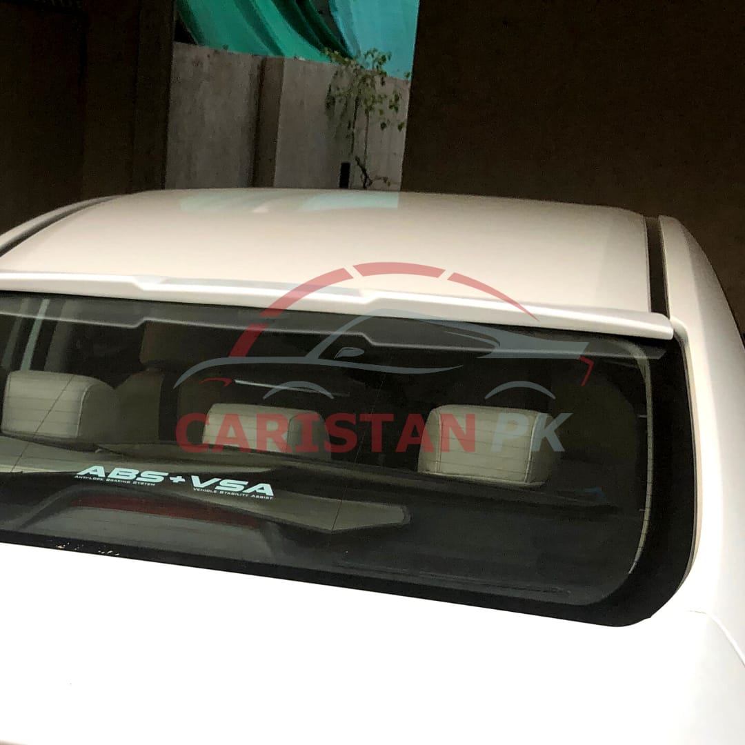 Unpainted Honda Civic Roof Spoiler Slim Design 2016-21