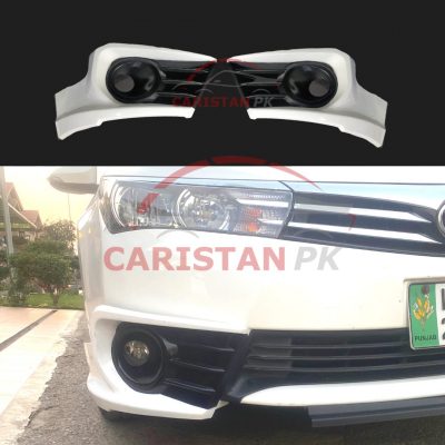 Toyota Corolla Front Bumper Body Kit Extension Unpainted 2014-16