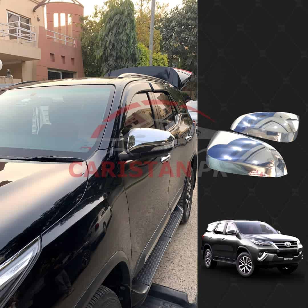 Toyota Fortuner Chrome Side Mirror Cover 2016-22