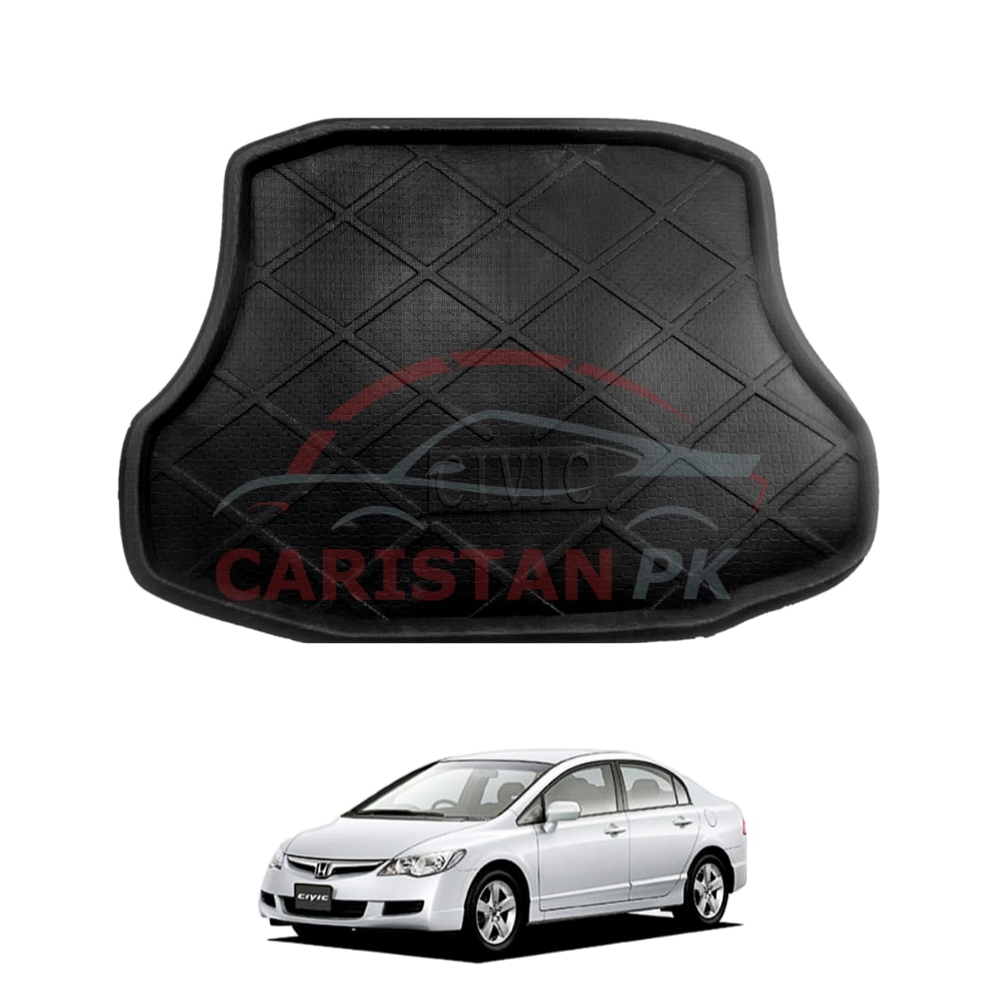 Honda Civic Reborn Foam Trunk Mat Black