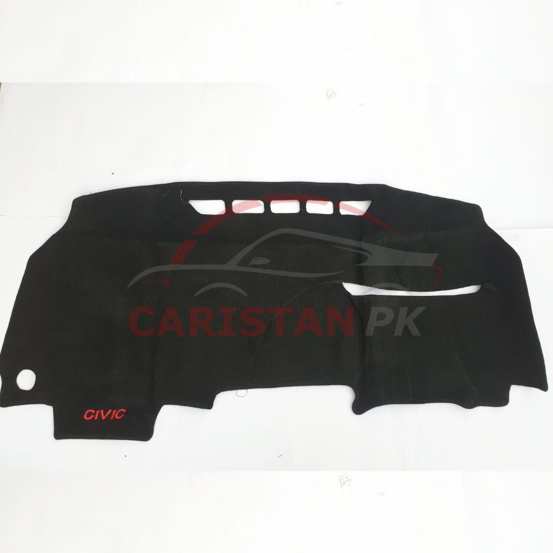 Honda Civic Reborn Dashboard Carpet Black