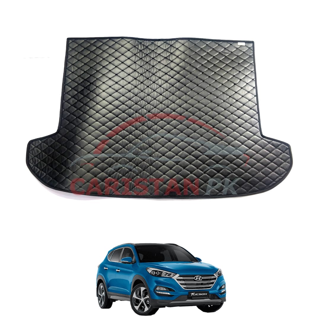 Hyundai Tucson 7D Trunk Protection Mat Black