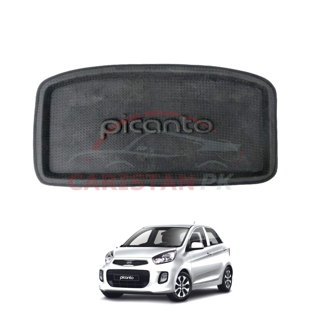 KIA Picanto Foam Trunk Mat Black