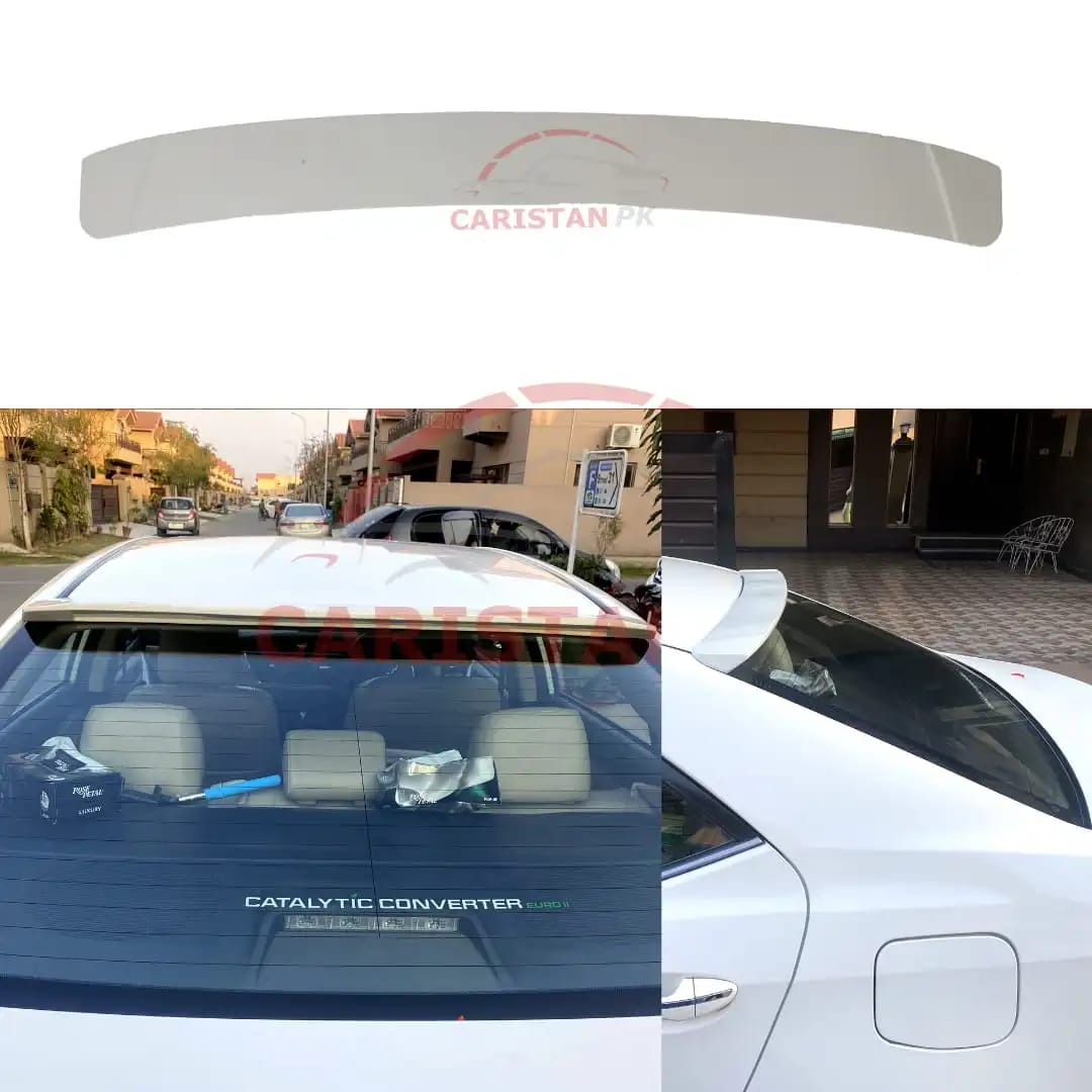 Unpainted Toyota Corolla Roof Spoiler New Design 2014-22 Model