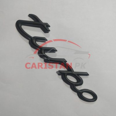 Turbo Car Emblem Black
