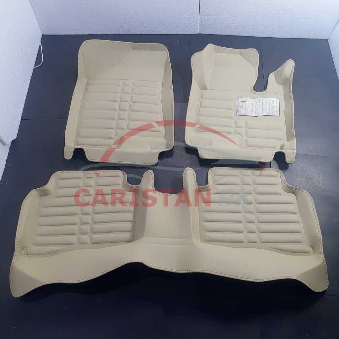 Hyundai Tucson 5D Floor Mats Beige