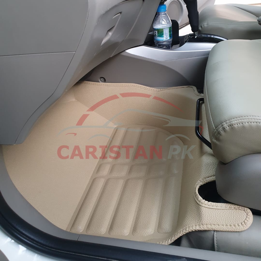 Honda City 5D Floor Mats Beige 2009-21