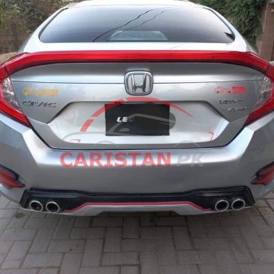 Universal Ferrari Style With Round Silencer Tip Diffuser