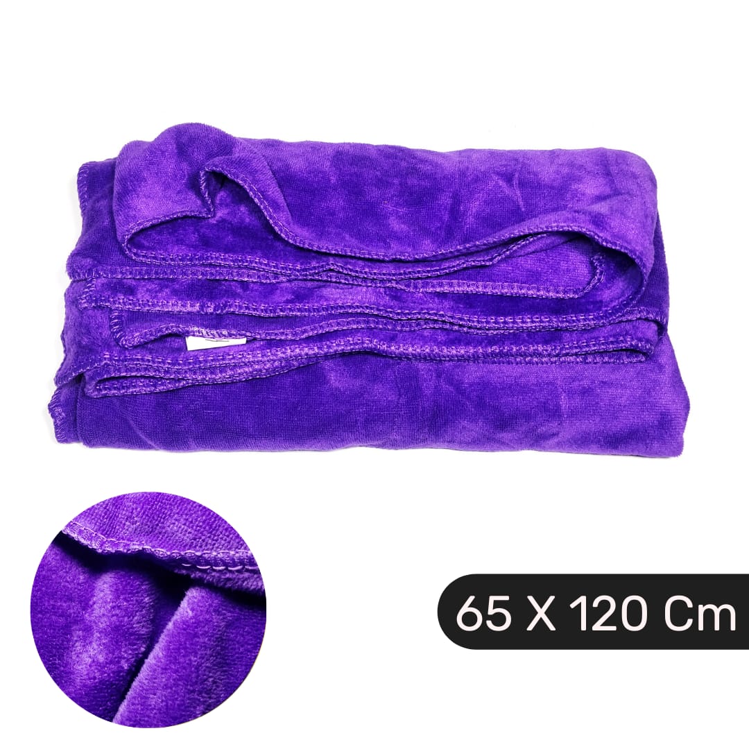 Microfiber XXL Size Car Detailing Cloth Purple